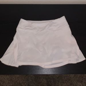 White Lululemon Tennis Skirt